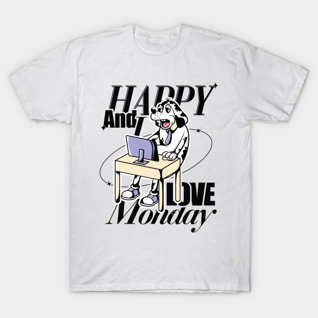 I LOVE MONDAY Light T-Shirt by TrippyTH